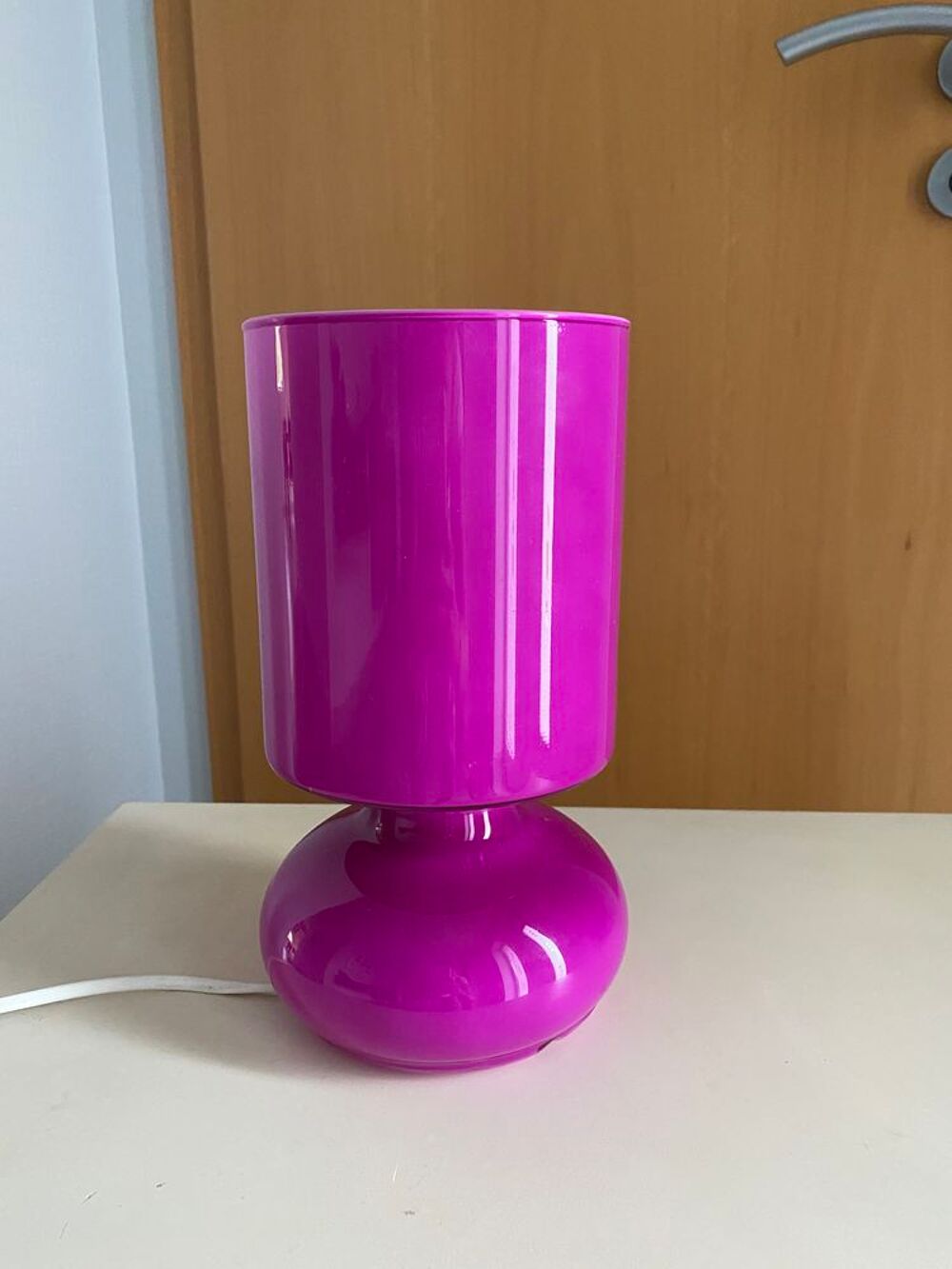 Lampe de chevet rose Décoration