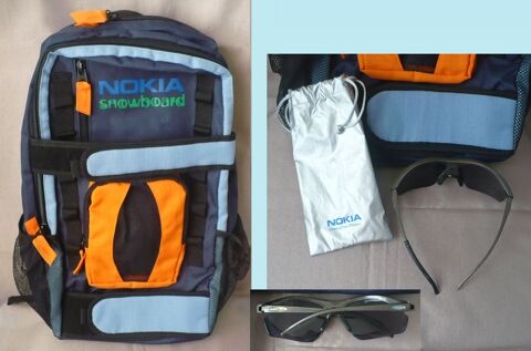 Sac a dos Snowboard Ski Avec Lunettes NOKIA Collector 70 Wervicq-Sud (59)