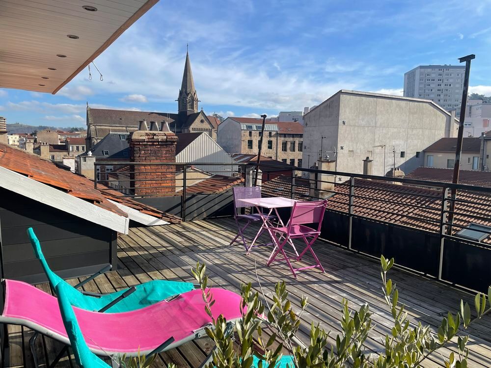 Vente Duplex/Triplex Appartement terrasse Firminy