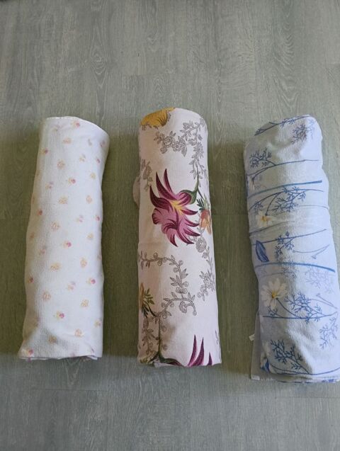 3  PAIRES DE DRAPS EN FLANELLE POUR HIVERS 0 Saint-Ciers-sur-Gironde (33)