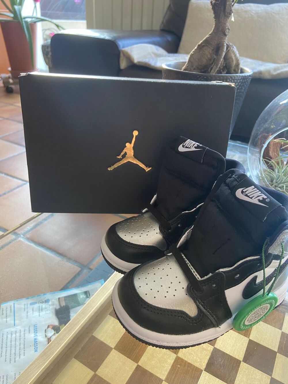 Jordan R&eacute;tro High Silver Chaussures