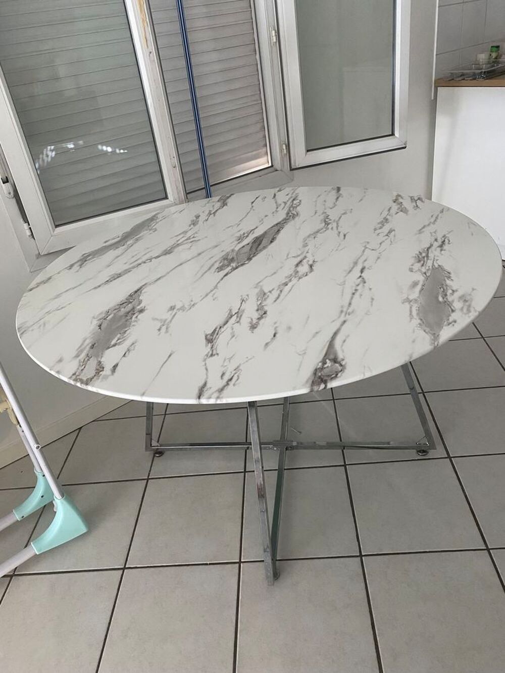 Table en marbre blanc Meubles