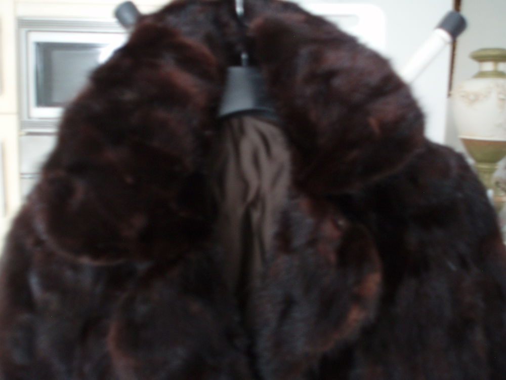 MANTEAU DE VISON -COMME NEUF Vêtements