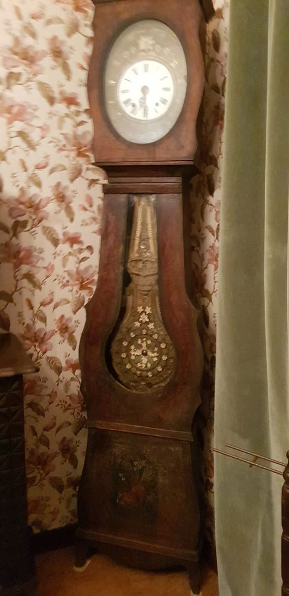Horloge comtoise d&eacute;but 20 &egrave;me Meubles