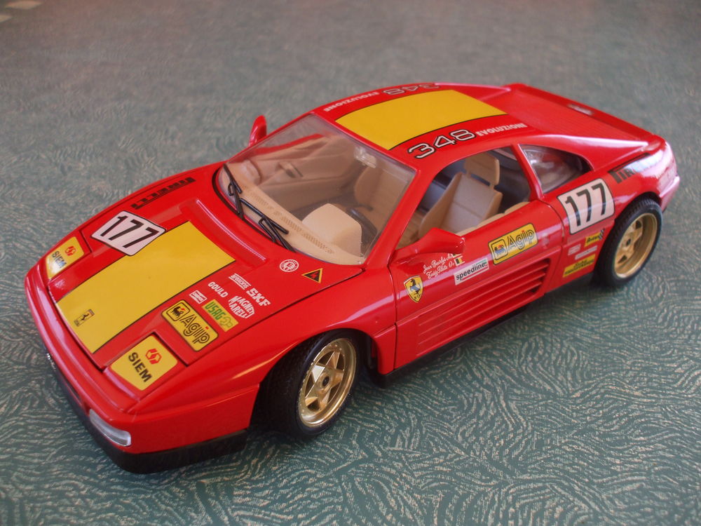 REF: 3029 FERRARI 348 TB EVOLUZIONE ROUGE 1989/1991 Jeux / jouets