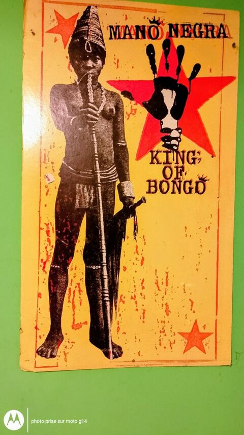 Affiche mano negra king of bongo 85 Lavaur (81)