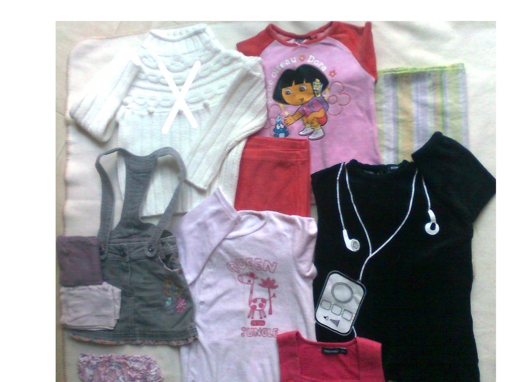 lot 11 - robe, pyjamas, jupes, 1 &agrave; 2 ans - zoe Puériculture