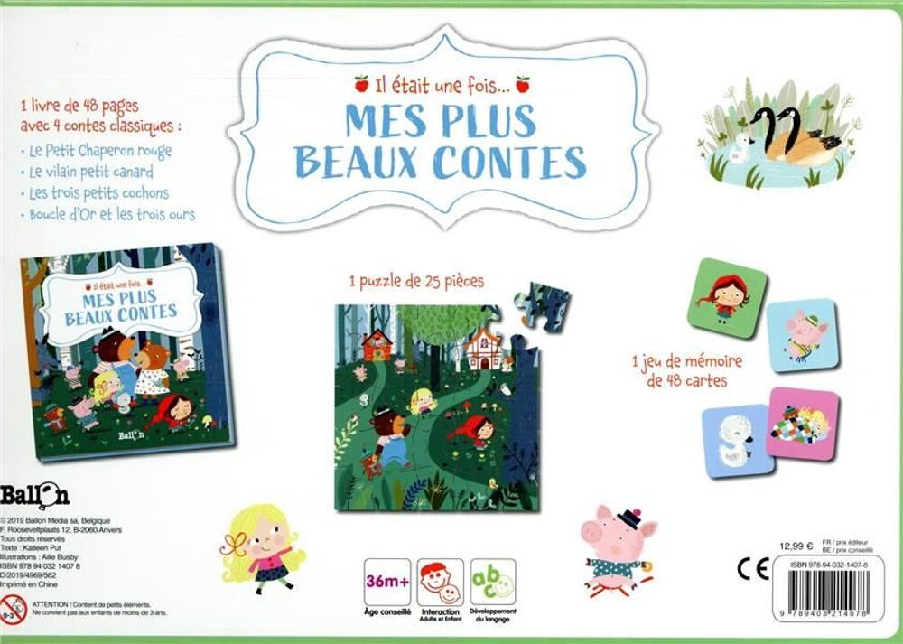 Il &eacute;tait une fois... : mes plus beaux contes - Collection Jeux / jouets