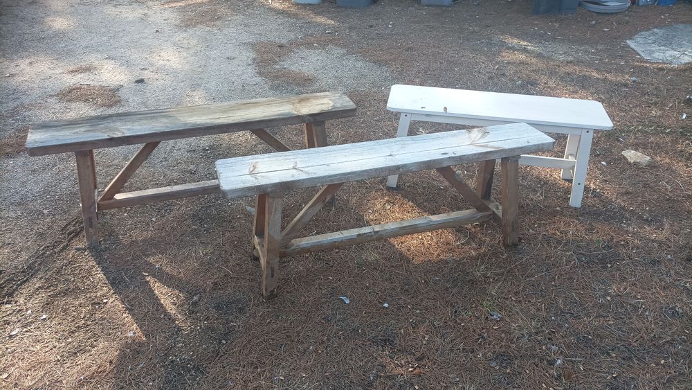 Bancs en bois Meubles