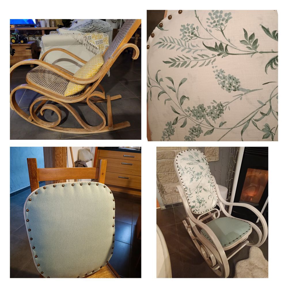 Roking chair r&eacute;nov&eacute; Meubles