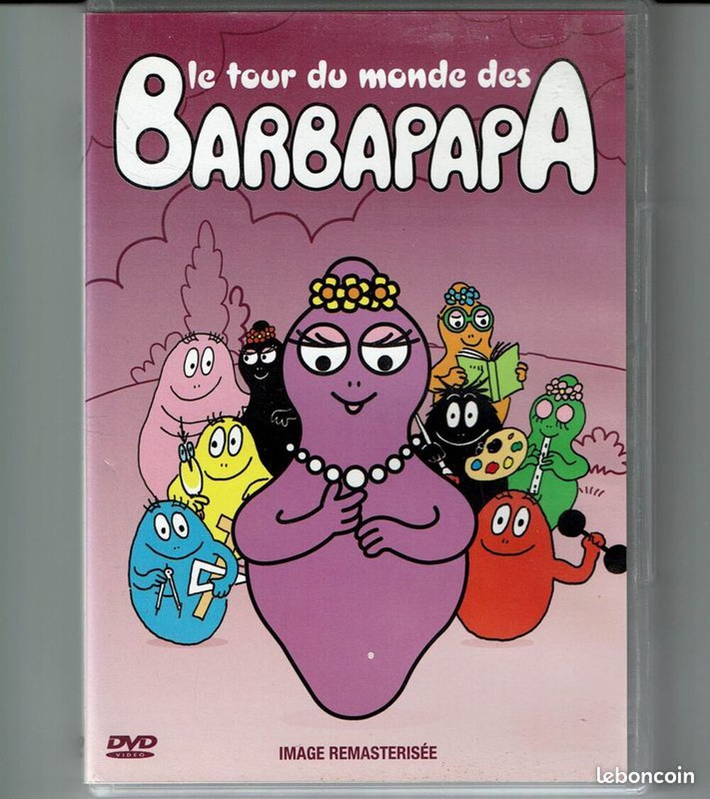 24 DVD : oui-oui, Franklin, Sam, Babar, Casimir, Barbapapa DVD et blu-ray