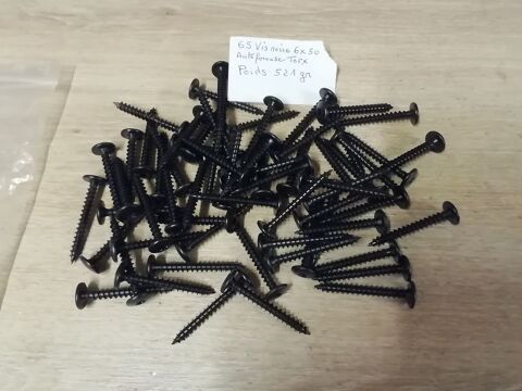 65 vis neuves noire TORX 6x50 autoforeuse Noyelles-l�s-Vermelles (62)