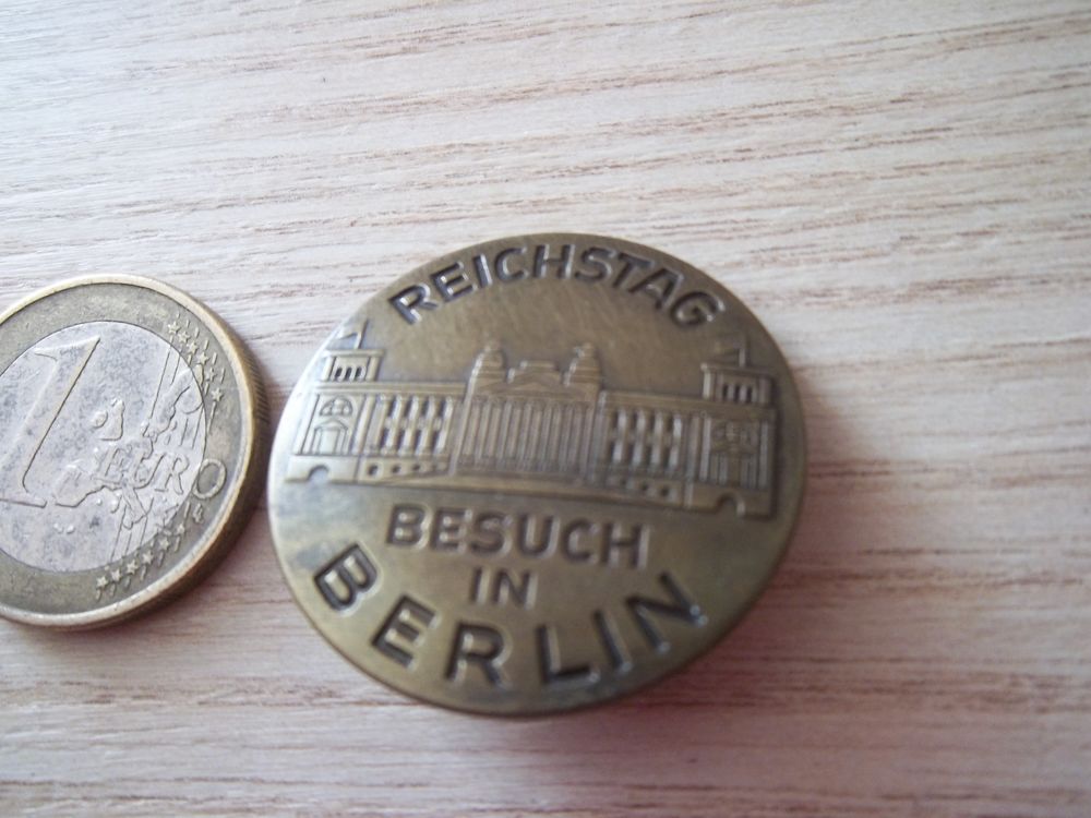 &eacute;pinglette broche insigne REICHSTAG BESUCH IN BERLIN 