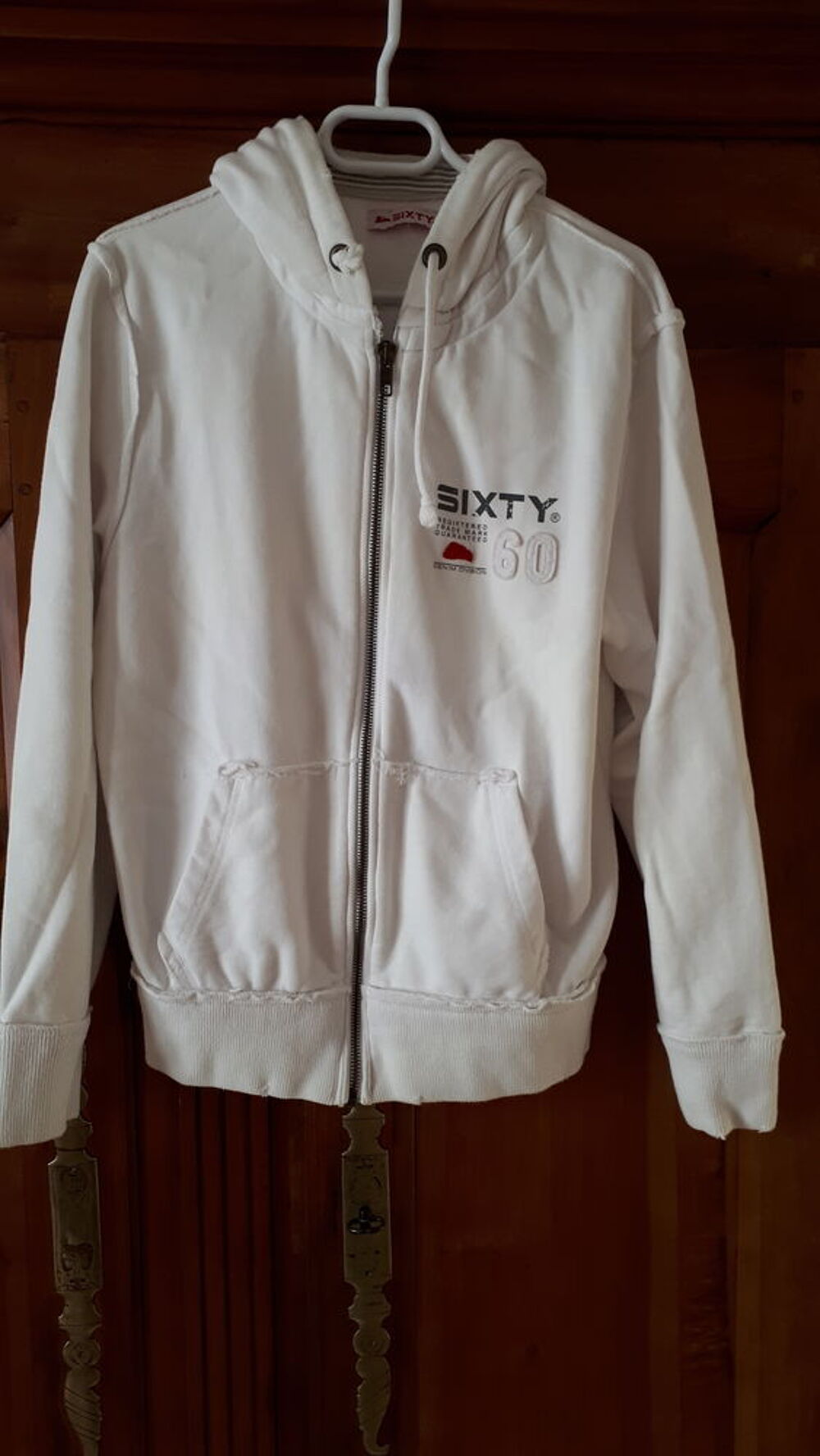 sweat blanc SIXTY Vtements