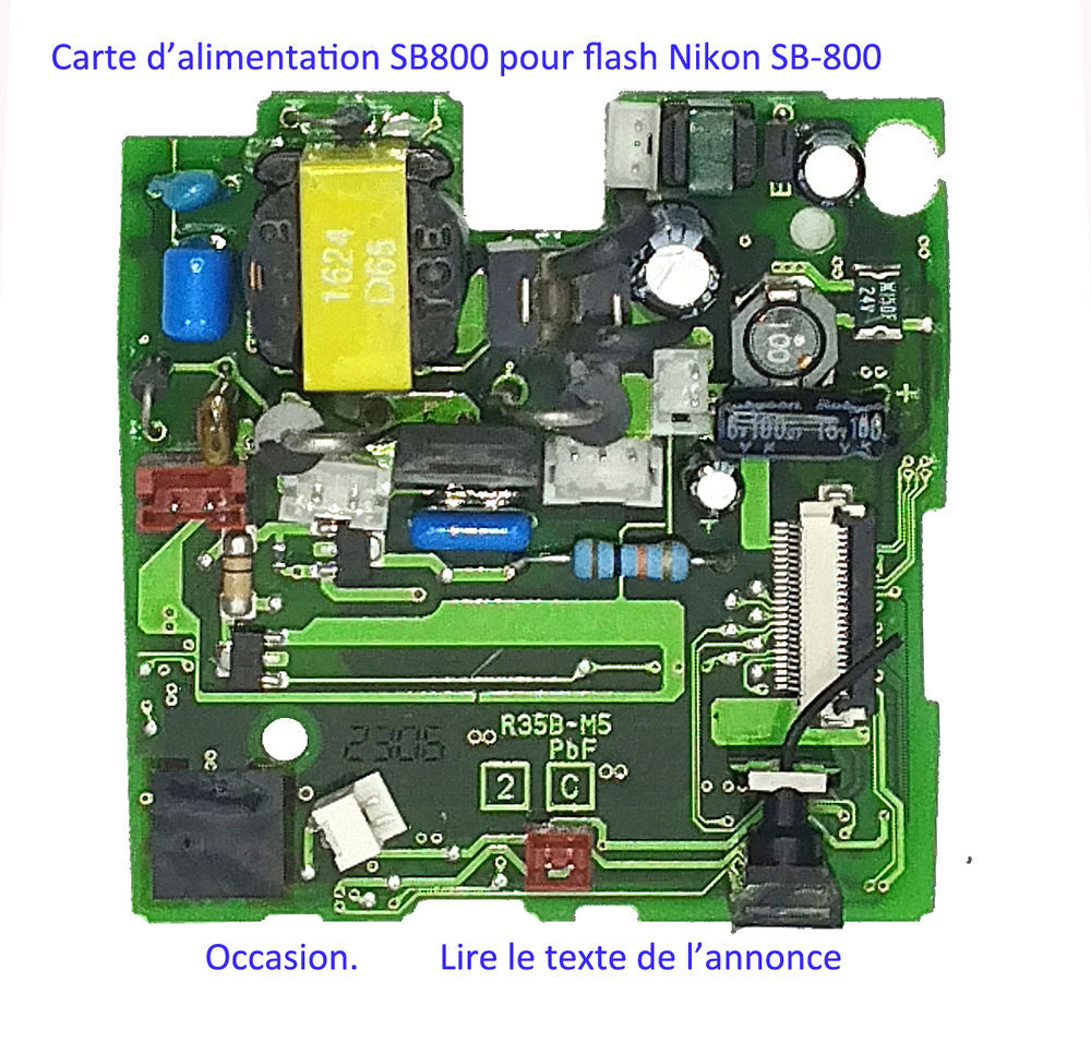 Carte d'alimentation pour&nbsp;Flash&nbsp;Nikon SB-800 Photos/Video/TV