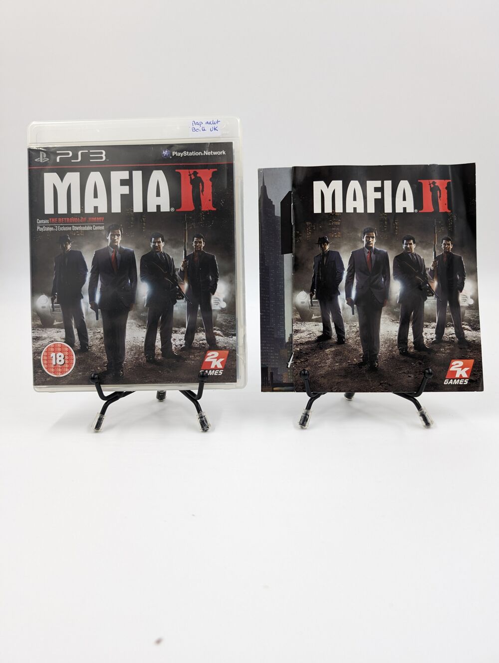 Jeu PS3 Playstation 3 Mafia II (2) en boite, complet + Map Consoles et jeux vidéos