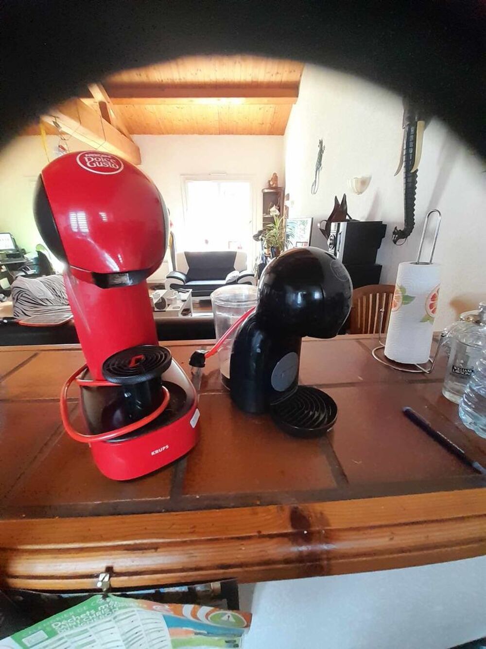 cafeti&egrave;re DOLCE GUSTO ROUGE Electroménager