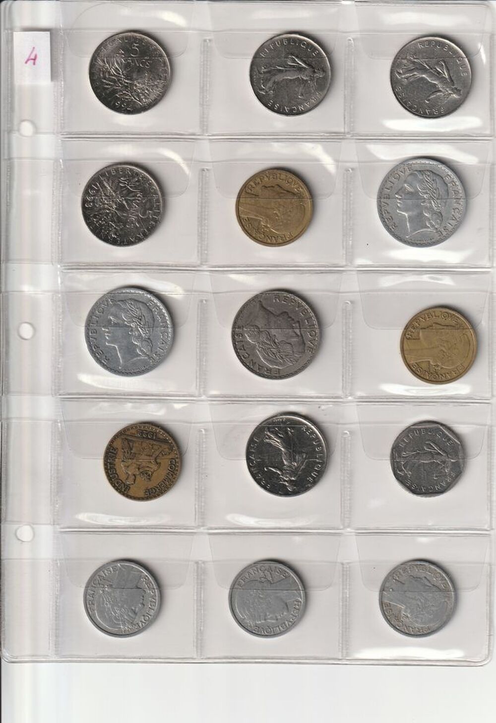 Pi&egrave;ces de monnaie de collection 