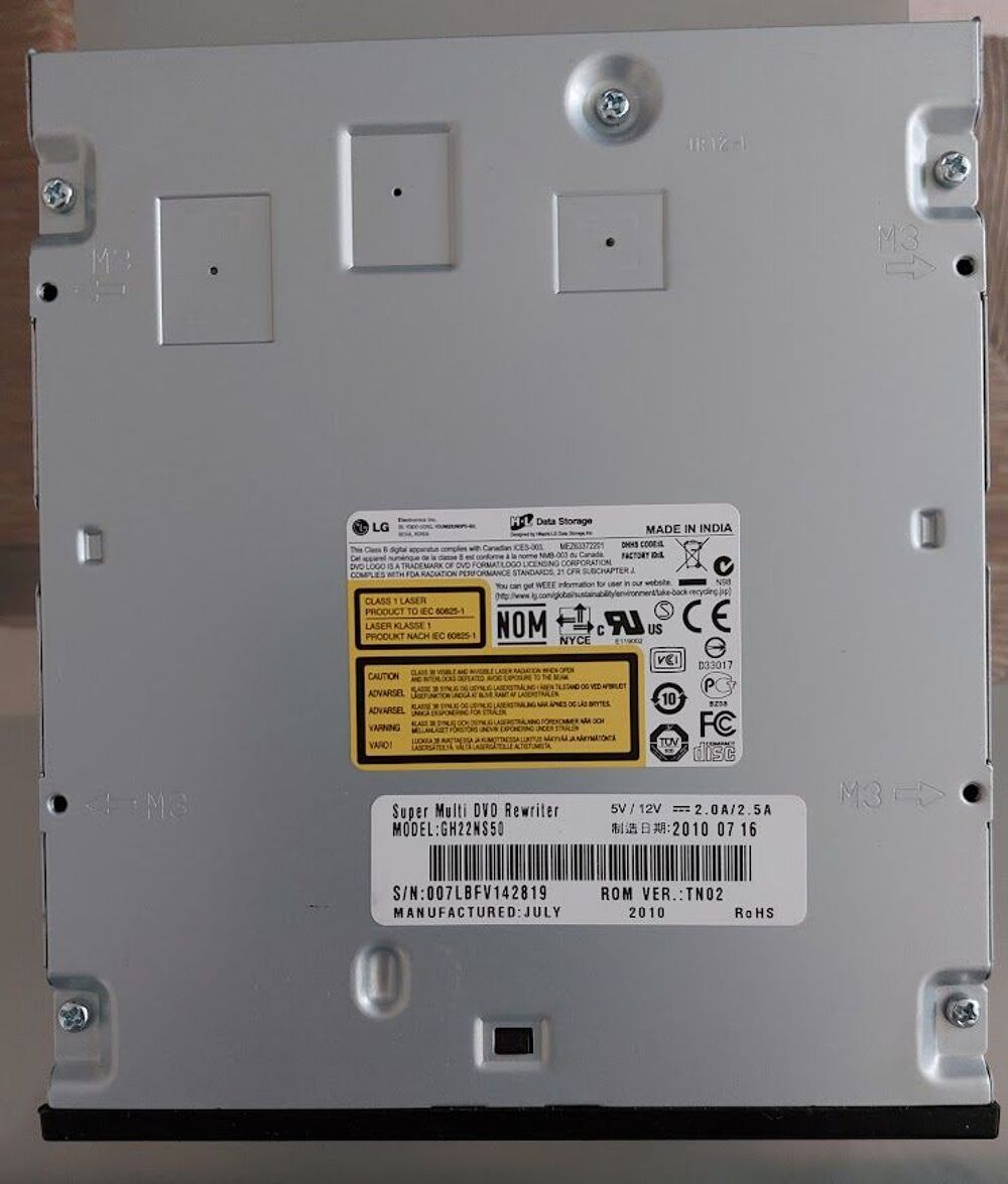 Lecteur graveur CD/DVD RW6-LG-SUPER MULTI SATA Matériel informatique