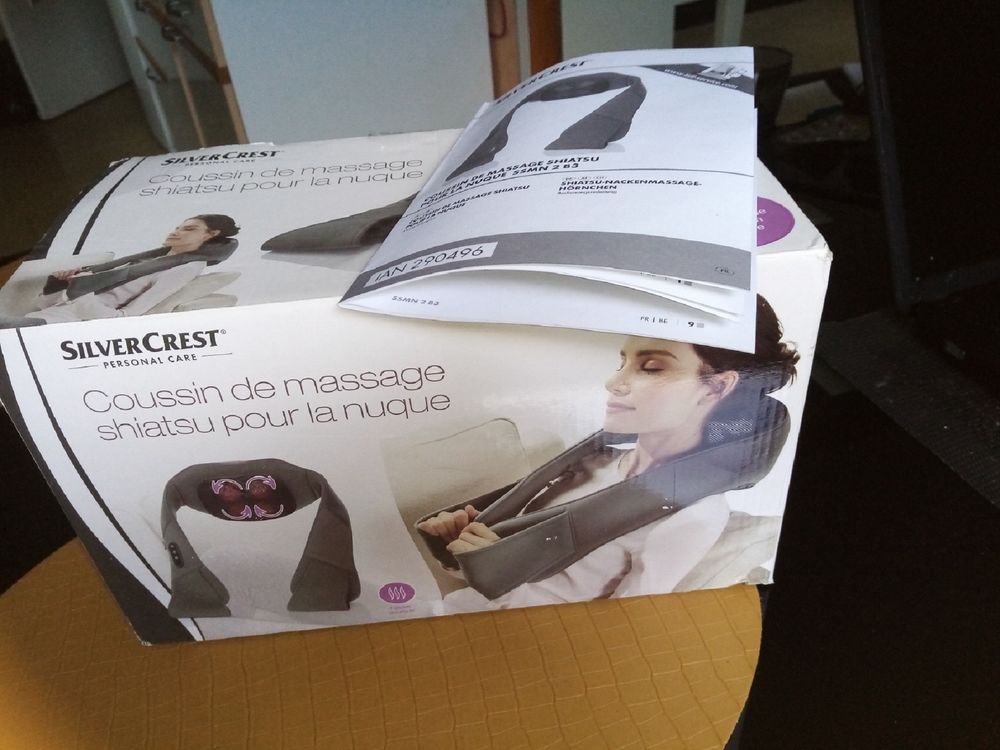 Coussin massage chauffant shiatsu neuf Electroménager