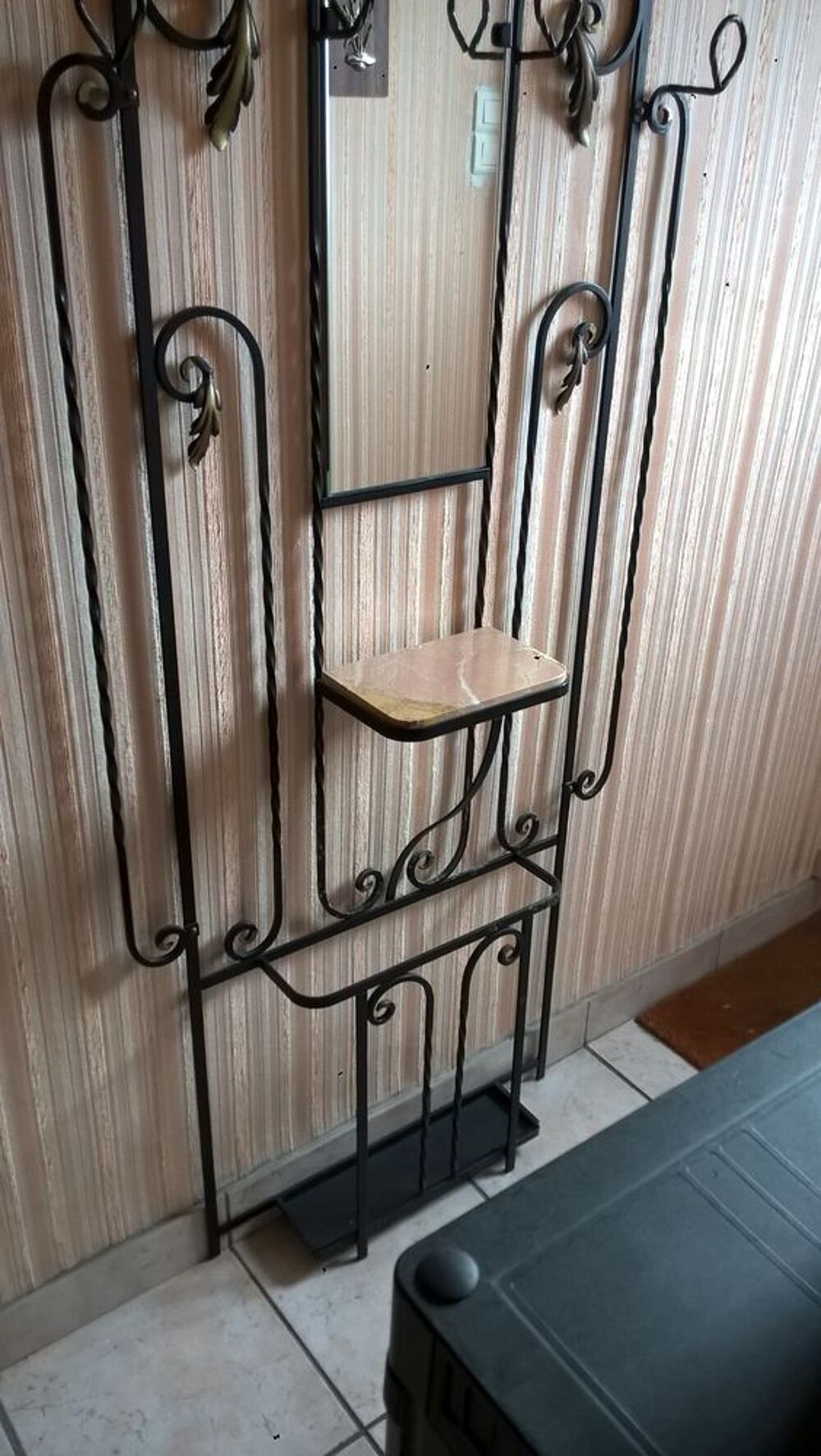 PORTE MANTEAU FER FORGE Décoration