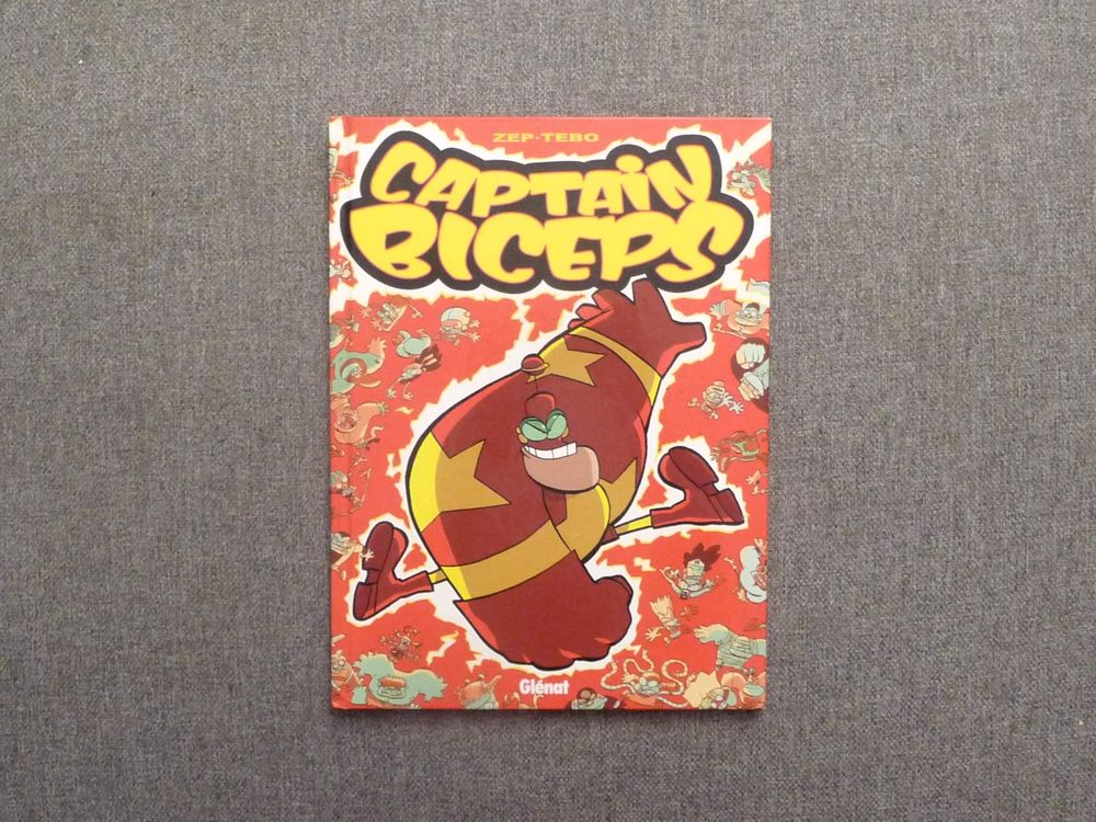 Captain Biceps- Tome 2- Le Redoutable- Zep- T&eacute;bo- Gl&eacute;nat Livres et BD