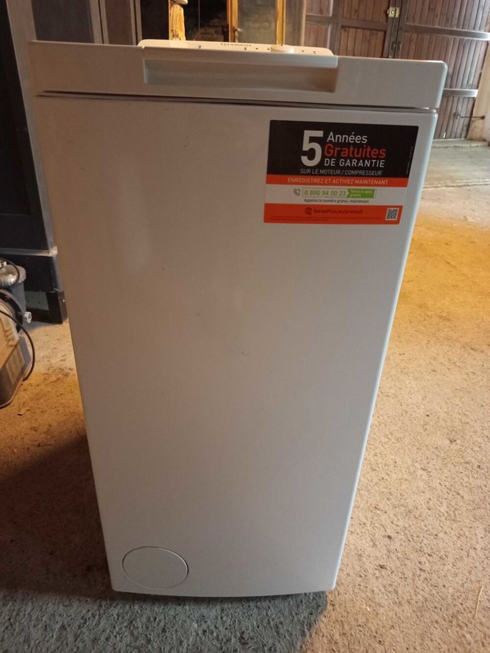 Lave linge top Indesit - 5kg Electroménager