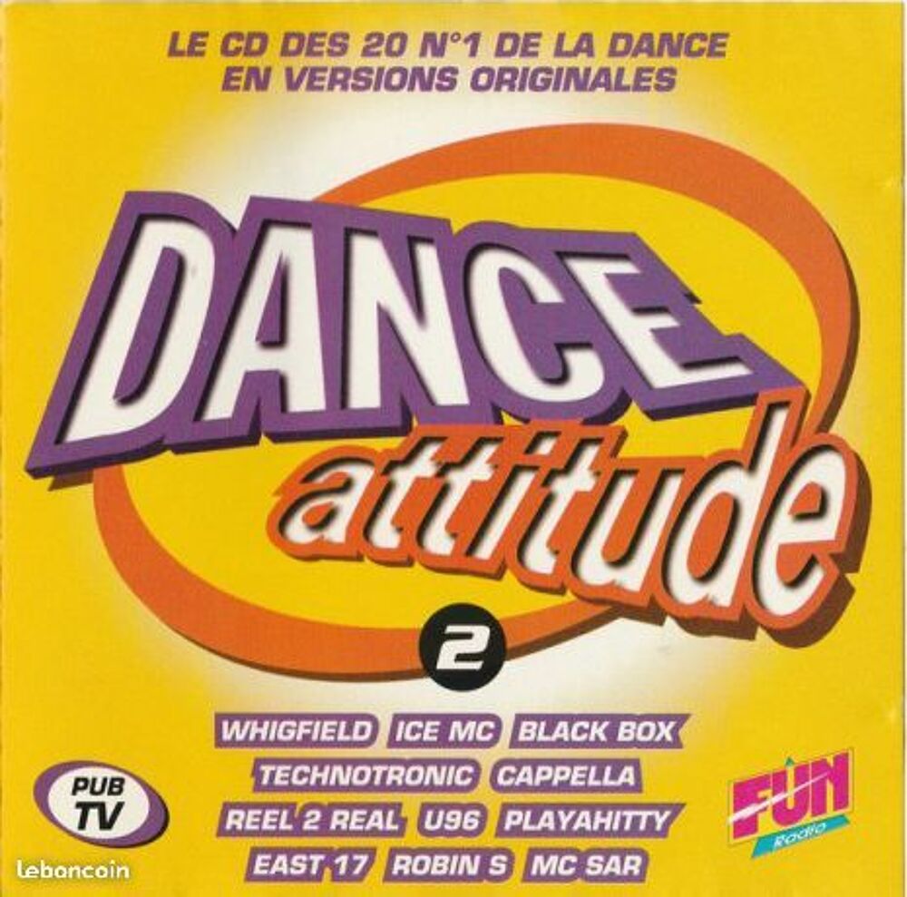 cd Dance Attitude 2 CD et vinyles