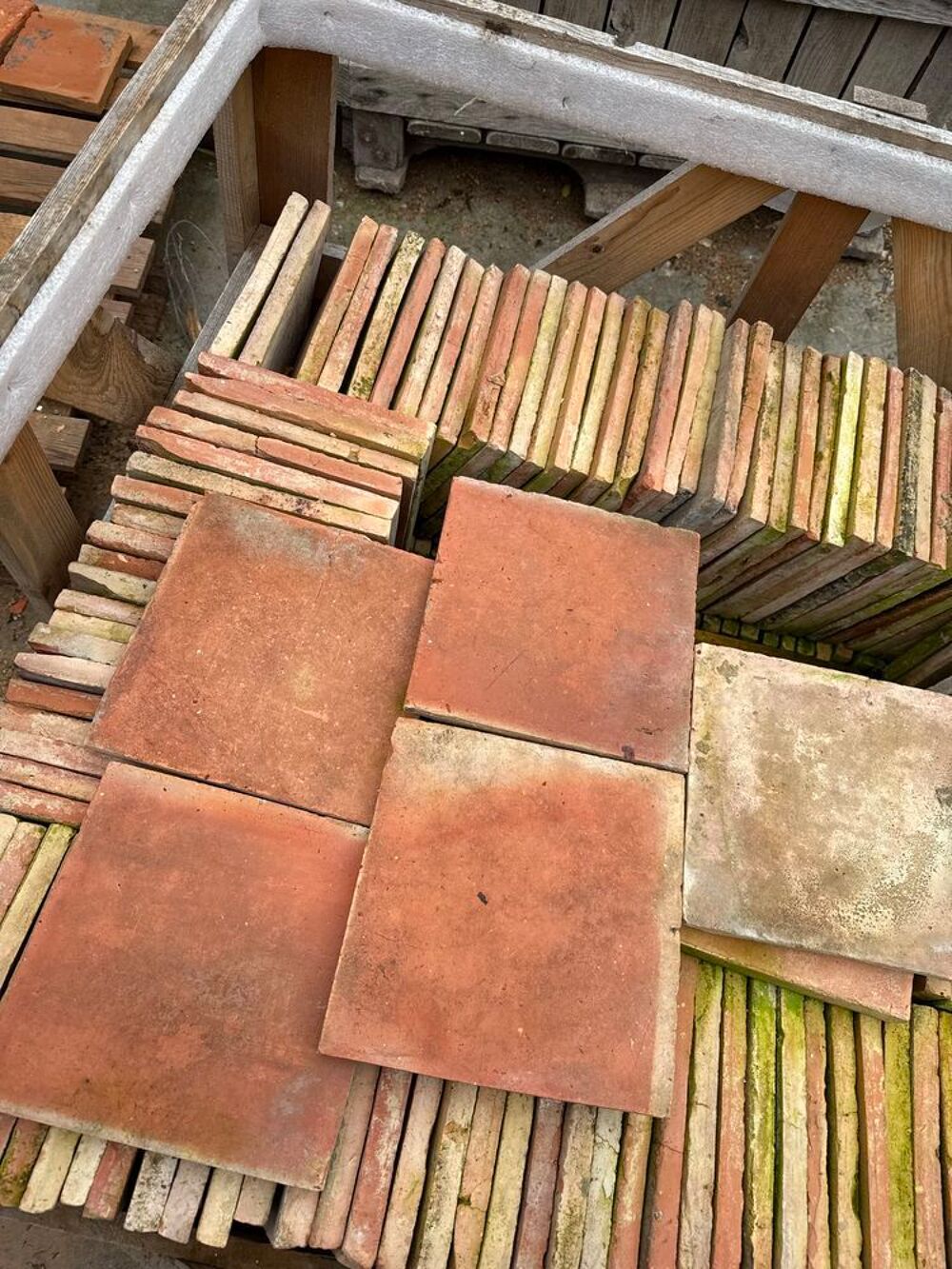 tomettes anciennes grand stock Bricolage