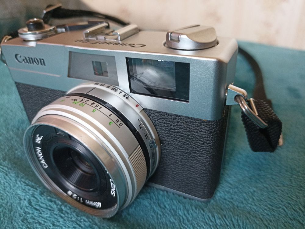 APPAREIL PHOTO TELEMETRIQUE ARGENTIQUE CANON CANONET 28 Photos/Video/TV