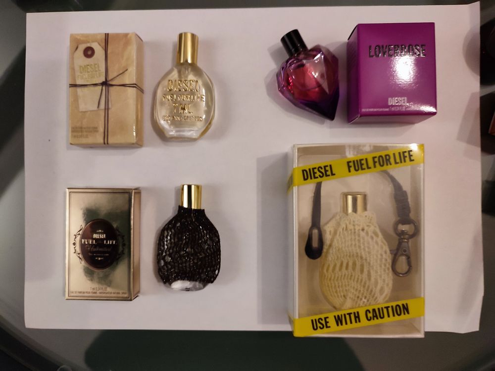 Miniatures de parfum Diesel 