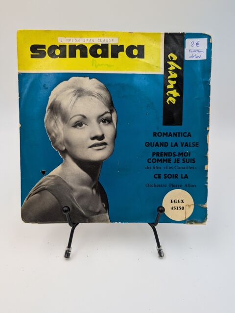 Vinyle 45 tours Sandra Chante Romantica / Quand la Valse... 2 Vulbens (74)