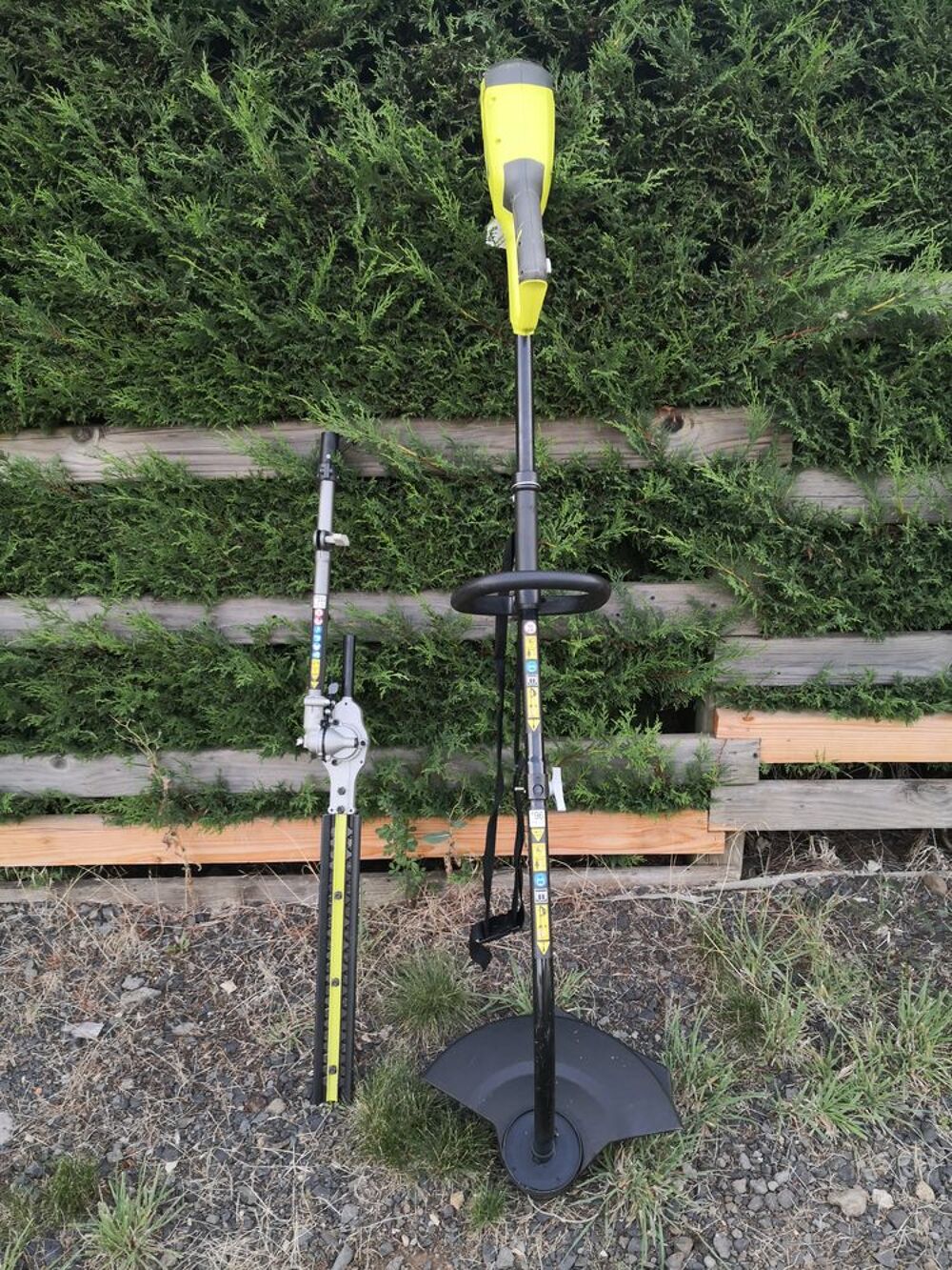 Coupe bordure + taille Haie Ryobi &eacute;lec Jardin