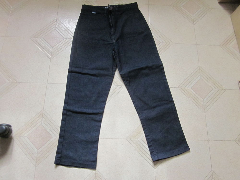 pantalon bleu jean taille 40 Vtements