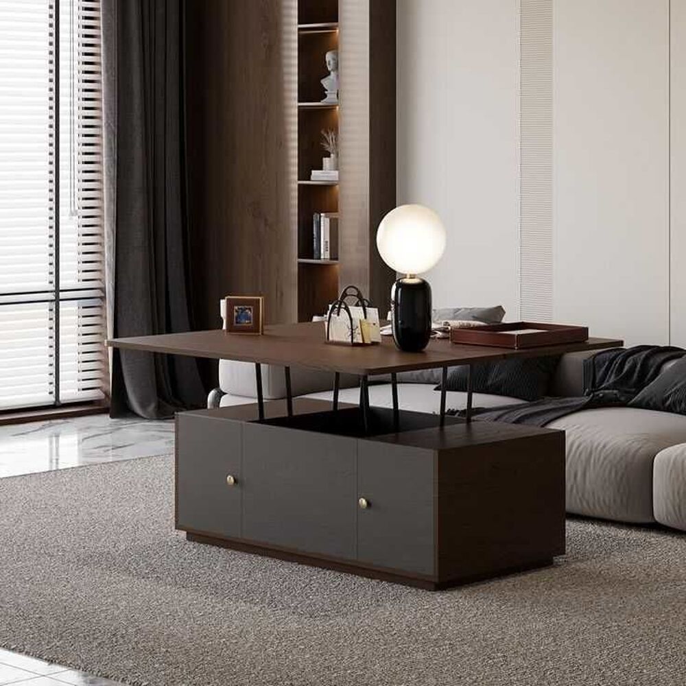 Table Basse Multifonctionnel avec Rangement - Meubles