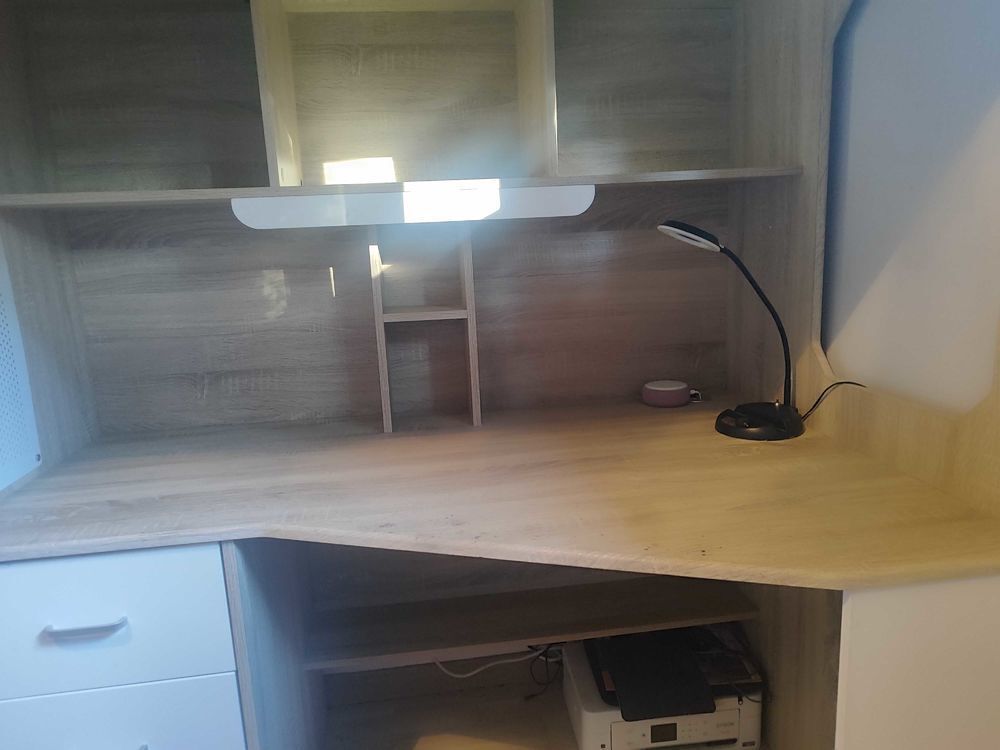 lit mezzanine 90&agrave;-190cm avec rangement Meubles