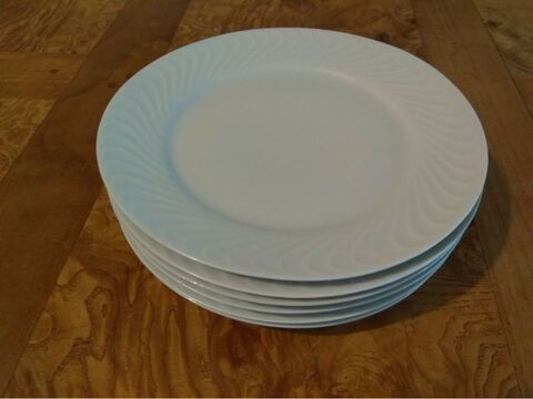 6 assiettes � dessert en porcelaine 15 Tassin-la-Demi-Lune (69)