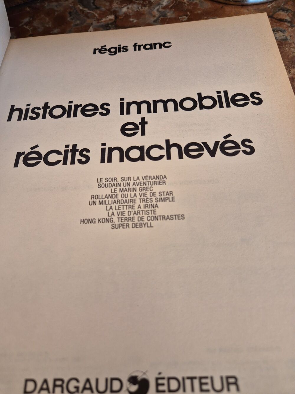 BD R&eacute;gis Franc - 2 tomes Livres et BD