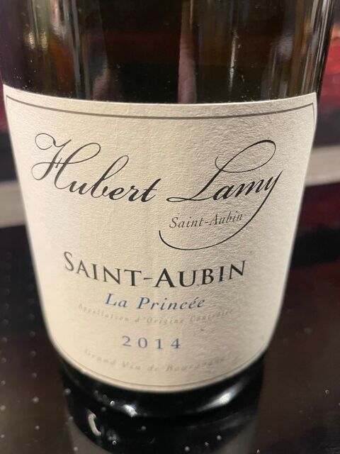 1 Bt SAINT AUBIN 2014 La Princ�e Hubert LAMY = Sublime 76 Vigneux-sur-Seine (91)