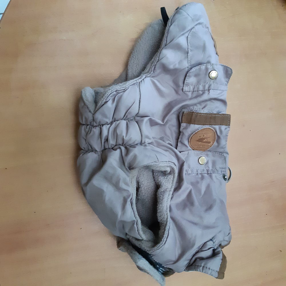 Manteau brun pour petit chien Sports