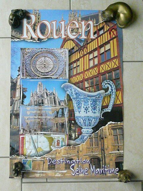 Posters/Affiche Rouen 38 x 57cm 10 Franqueville-Saint-Pierre (76)