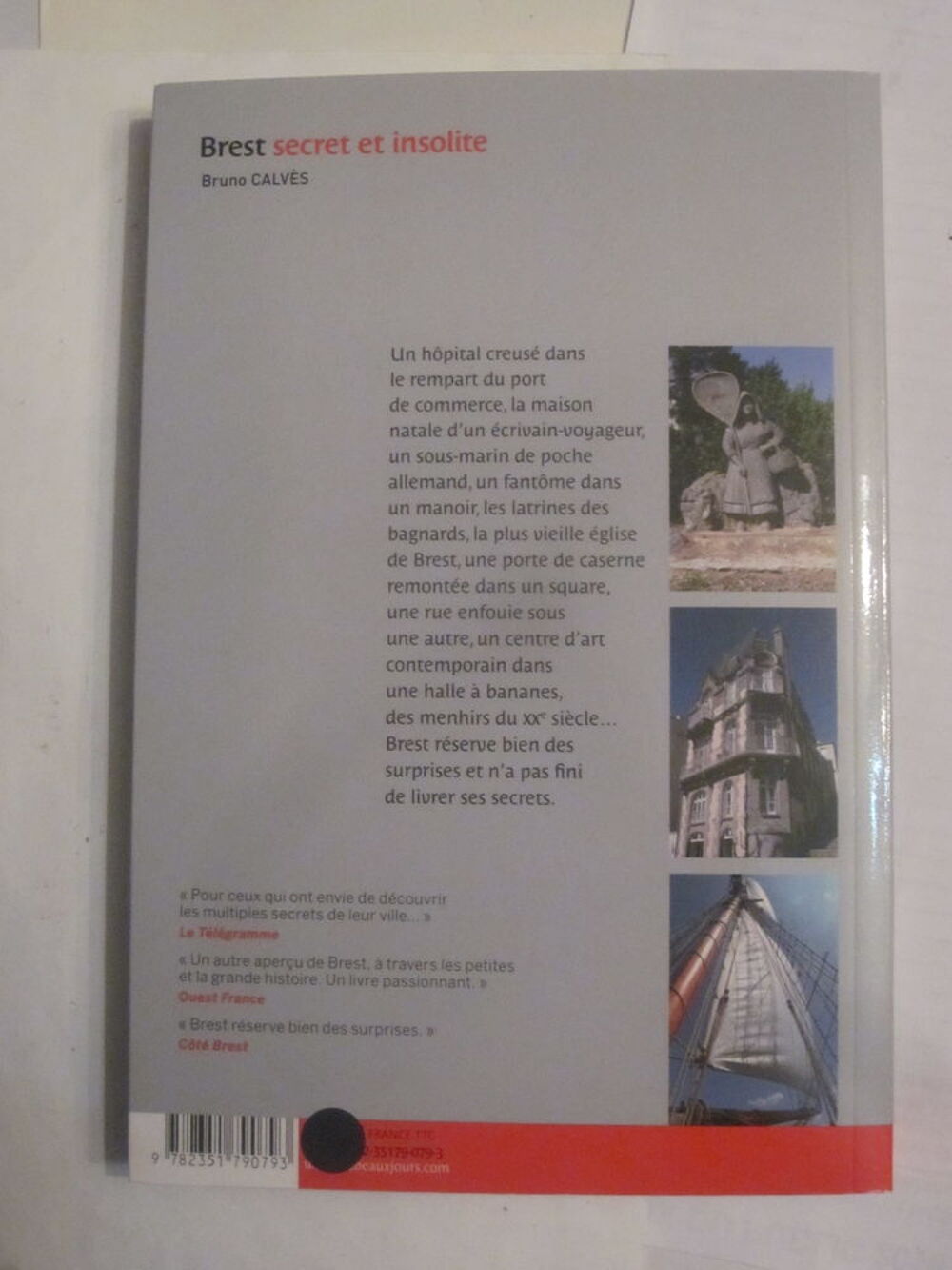 BREST - SECRET ET INSOLITE Livres et BD