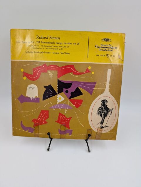 Vinyle 33 tours Richard Strauss (Don Juan op. 20 Till...) 5 Vulbens (74)