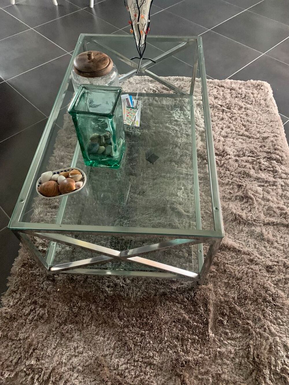 Table de salon en verre Meubles