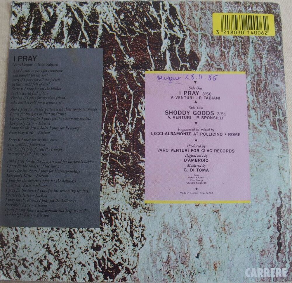 Vinyl BLOSSOM CHILD CD et vinyles