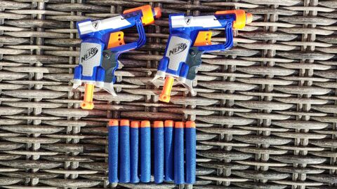 Pistolets Nerf lite Jolt +10 flchettes mousses officielles 10 Maureilhan (34)