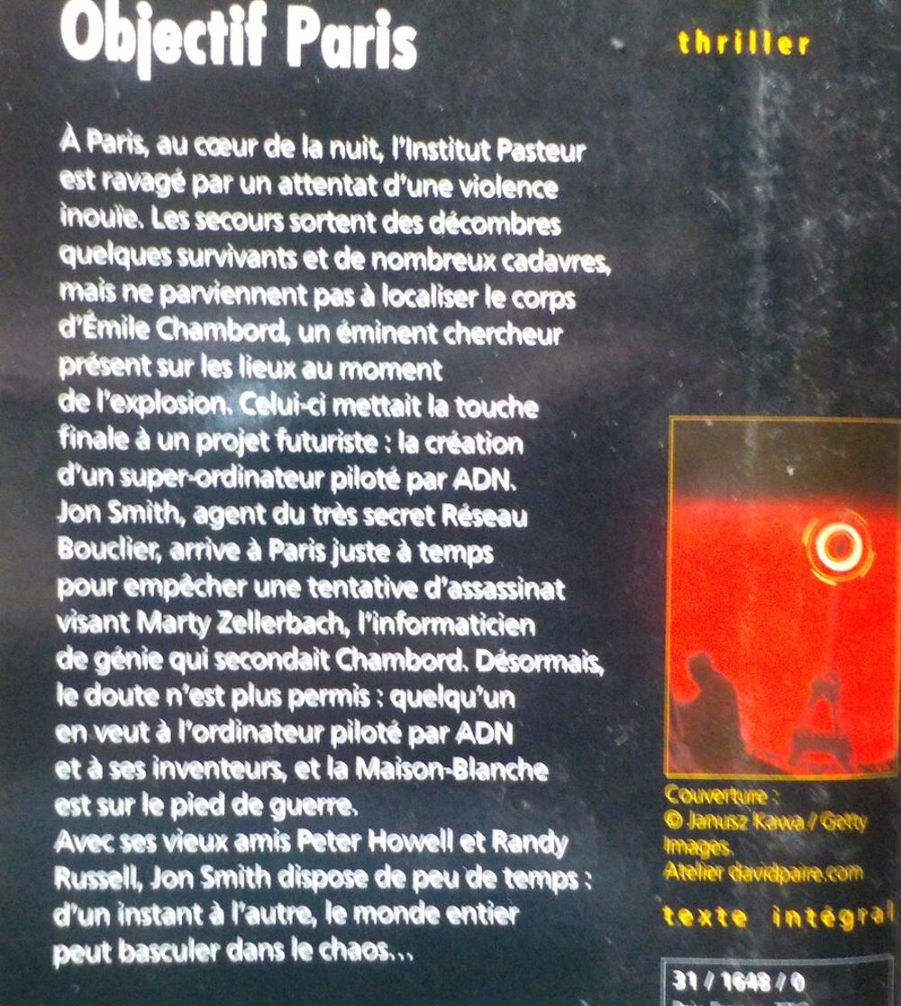 3 Robert LUDLUM (d&eacute;tail dans l'annonce) Livres et BD