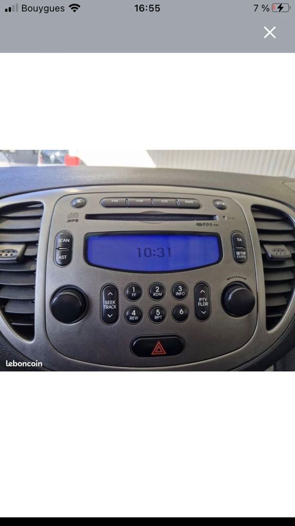 i10 1.2 Pack Inventive 2012 occasion 56300 Pontivy