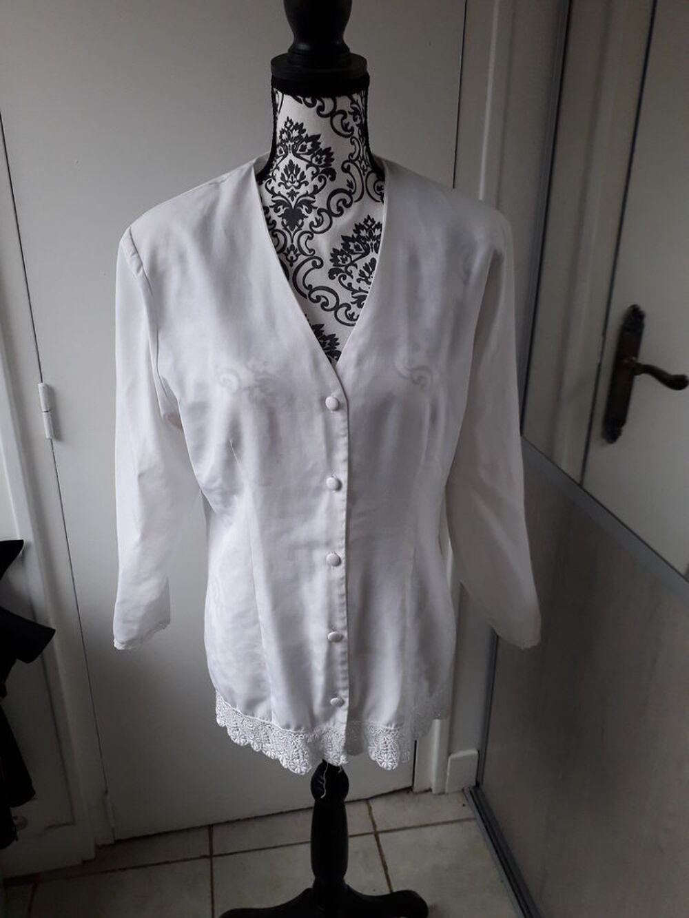chemisier blanc Vêtements