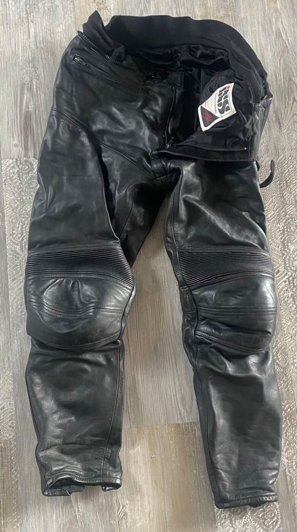 Pantalon cuir moto IXS Vtements